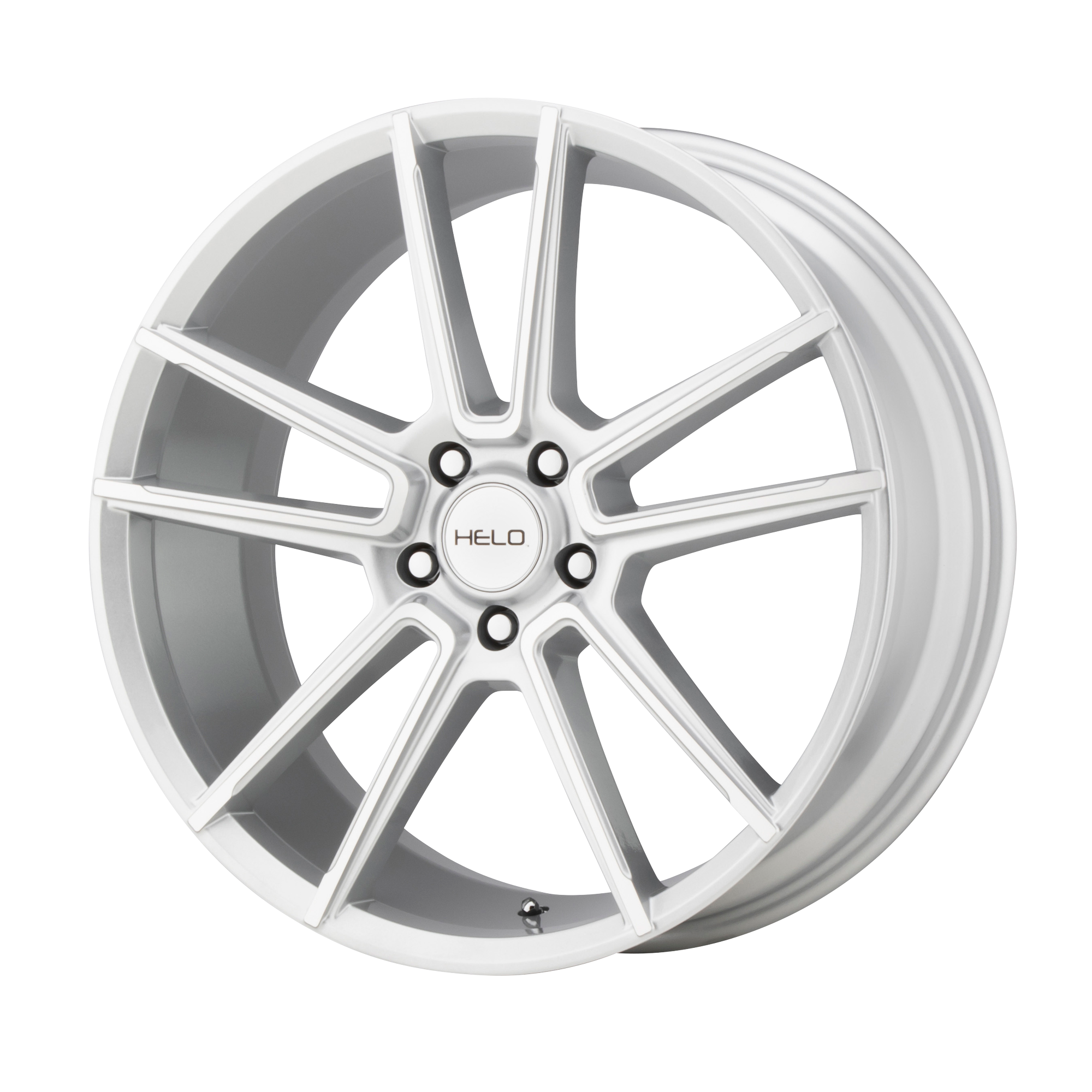 Helo HE911 18X8 SILVER MACHINED 5X115 - HE91188015440