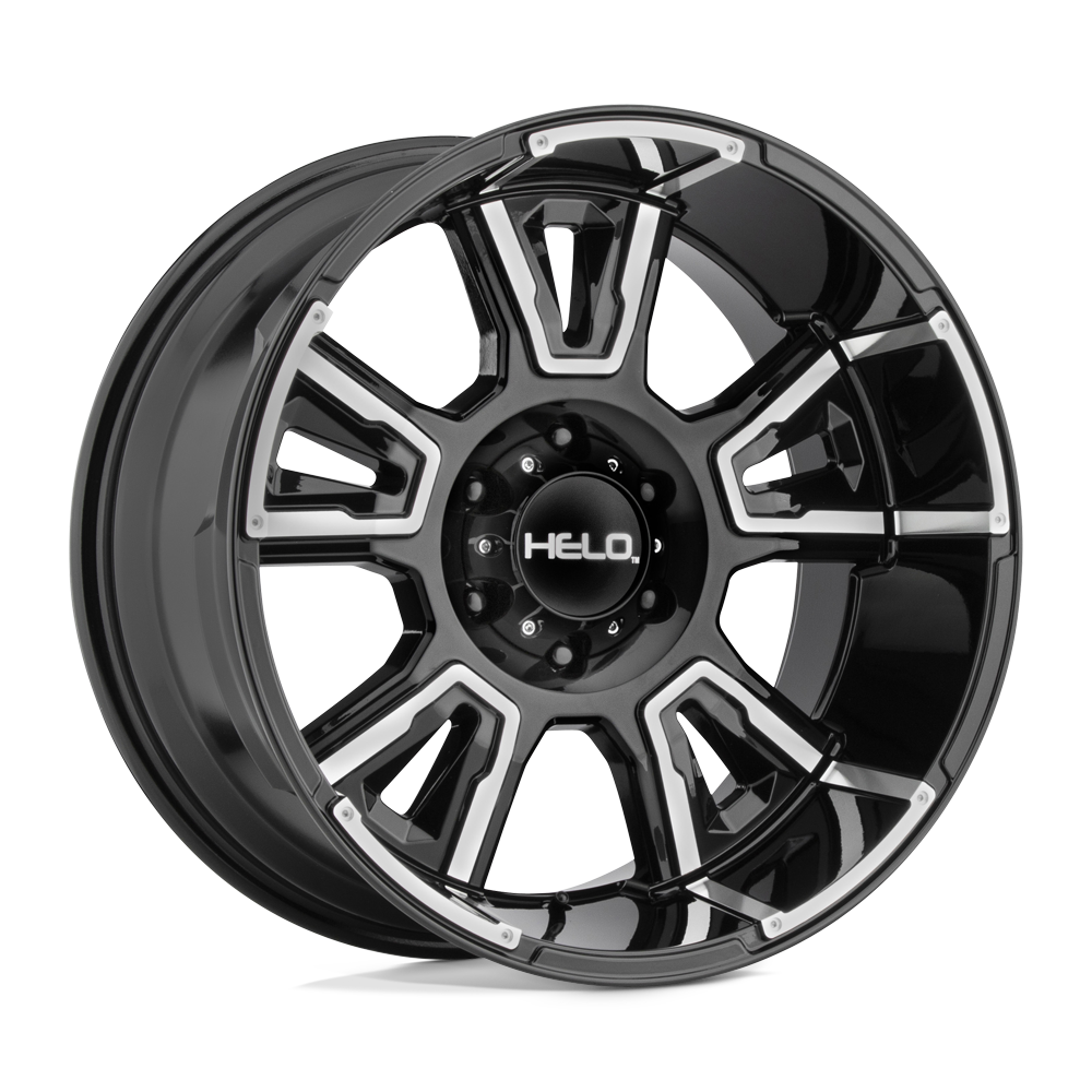 Helo HE914 20X10 GLOSS BLACK MACHINED 8X170 - HE91421087318N Helo HE914 20X10 GLOSS BLACK MACHINED 8X170 - HE91421087318N