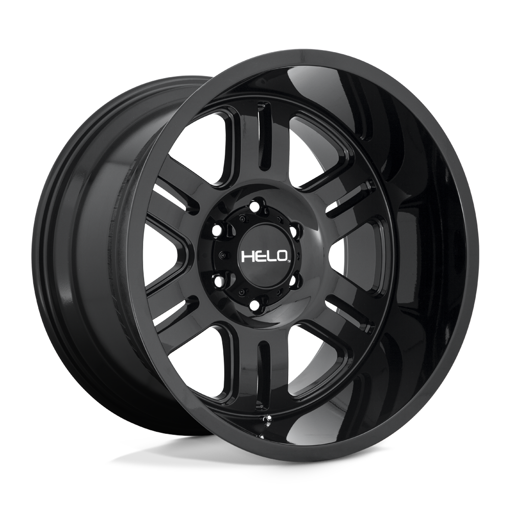 Helo HE916 20X12 GLOSS BLACK 5X5.5 - HE91621285344N