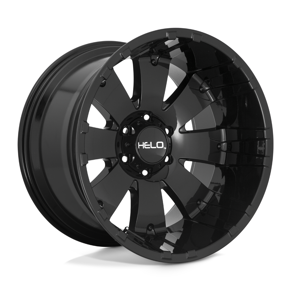 Helo HE917 20X12 GLOSS BLACK 6X5.5 - HE91721268344N Helo HE917 20X12 GLOSS BLACK 6X5.5 - HE91721268344N