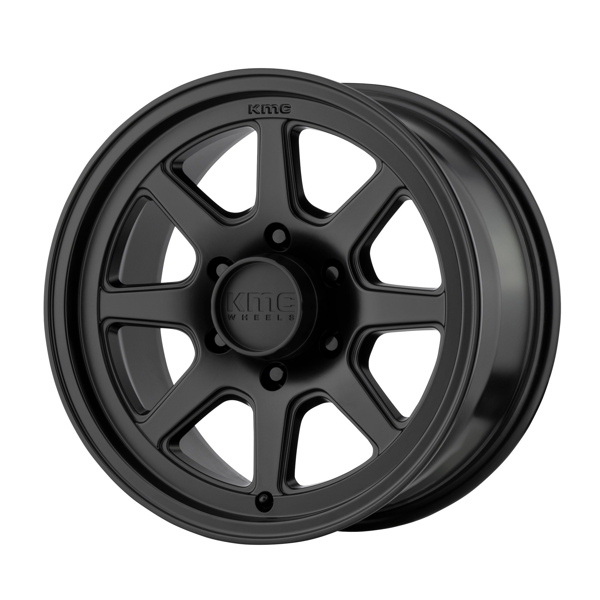 KMC KM301 TURBINE 15X8 SATIN BLACK 5X4.5 - KM30158012719N KMC KM301 TURBINE 15X8 SATIN BLACK 5X4.5 - KM30158012719N