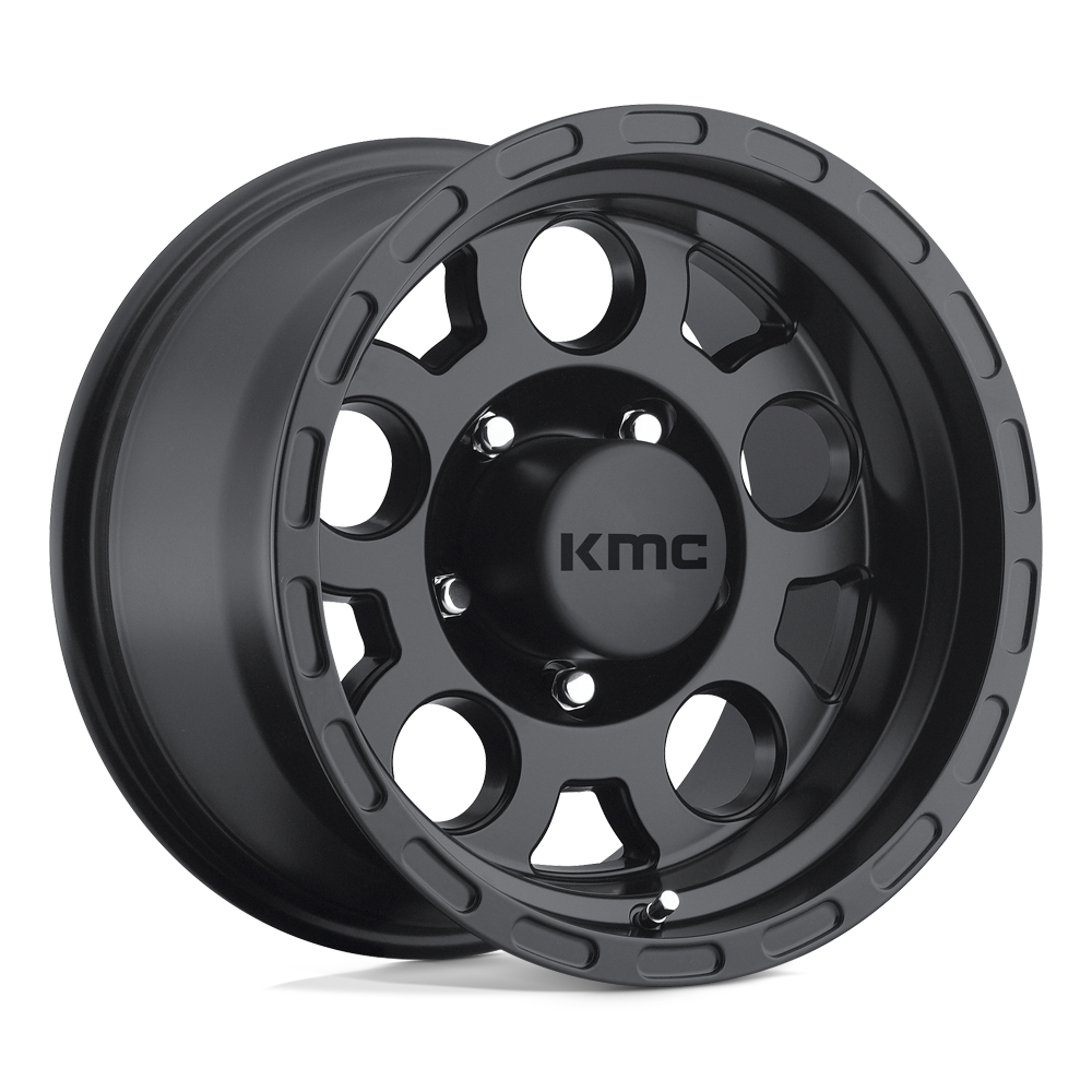 KMC KM522 ENDURO 16X8 MATTE BLACK 8X6.5 - KM52268080700