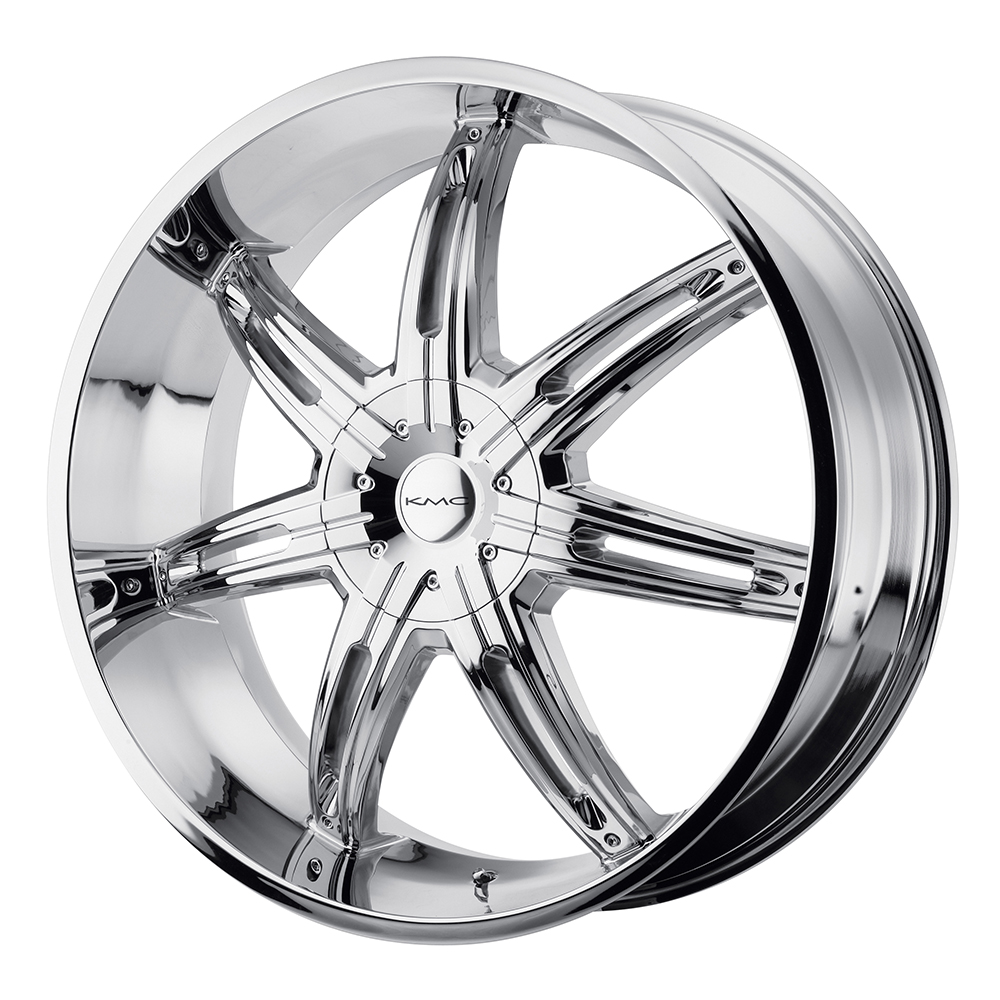 KMC KM665 SURGE 26X10 CHROME BLANK - KM66526000225