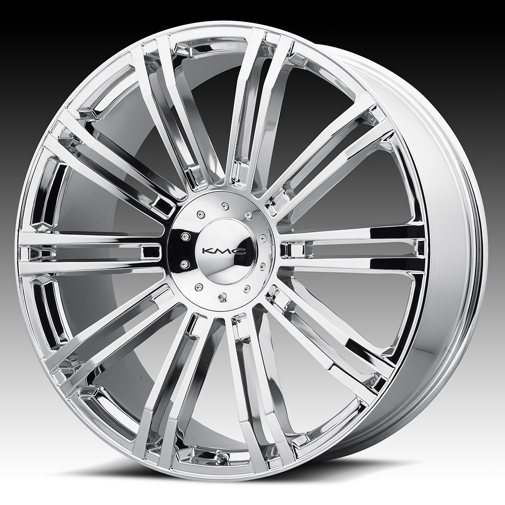 KMC KM677 D2 24X9.5 CHROME BLANK - KM67724900212 KMC KM677 D2 24X9.5 CHROME BLANK - KM67724900212