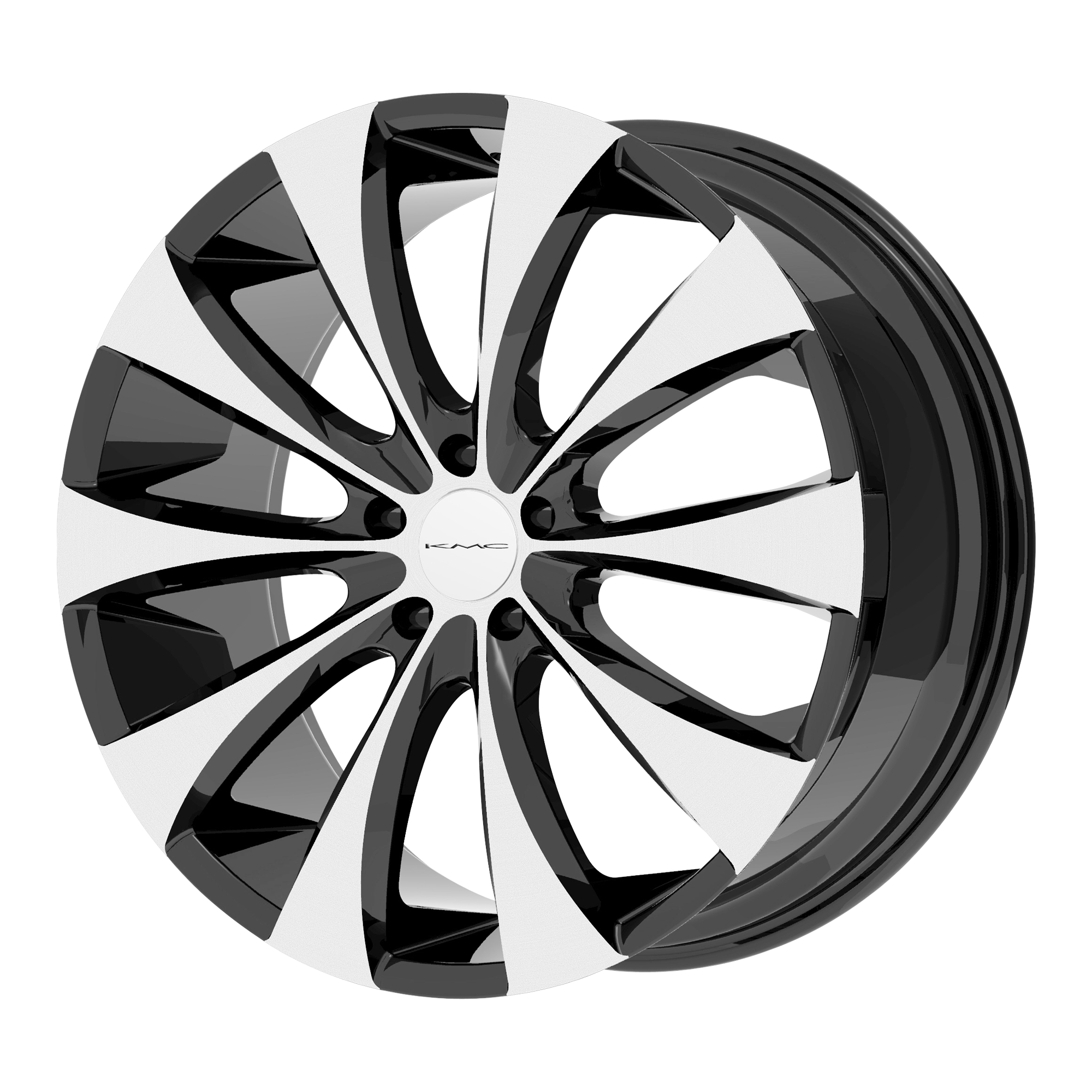 KMC KM679 FADER 20X9.5 GLOSS BLACK WITH MACHINED FACE 5X4.5 - KM67929512338 KMC KM679 FADER 20X9.5 GLOSS BLACK WITH MACHINED FACE 5X4.5 - KM67929512338