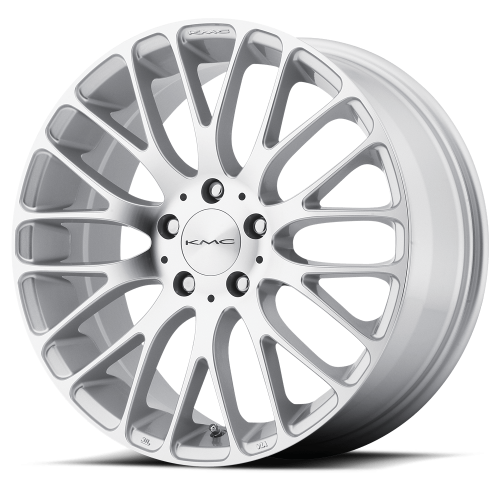 KMC KM693 MAZE 17X7 SILVER W/ MACHINED FACE 5X4.5 - KM69377012445 KMC KM693 MAZE 17X7 SILVER W/ MACHINED FACE 5X4.5 - KM69377012445