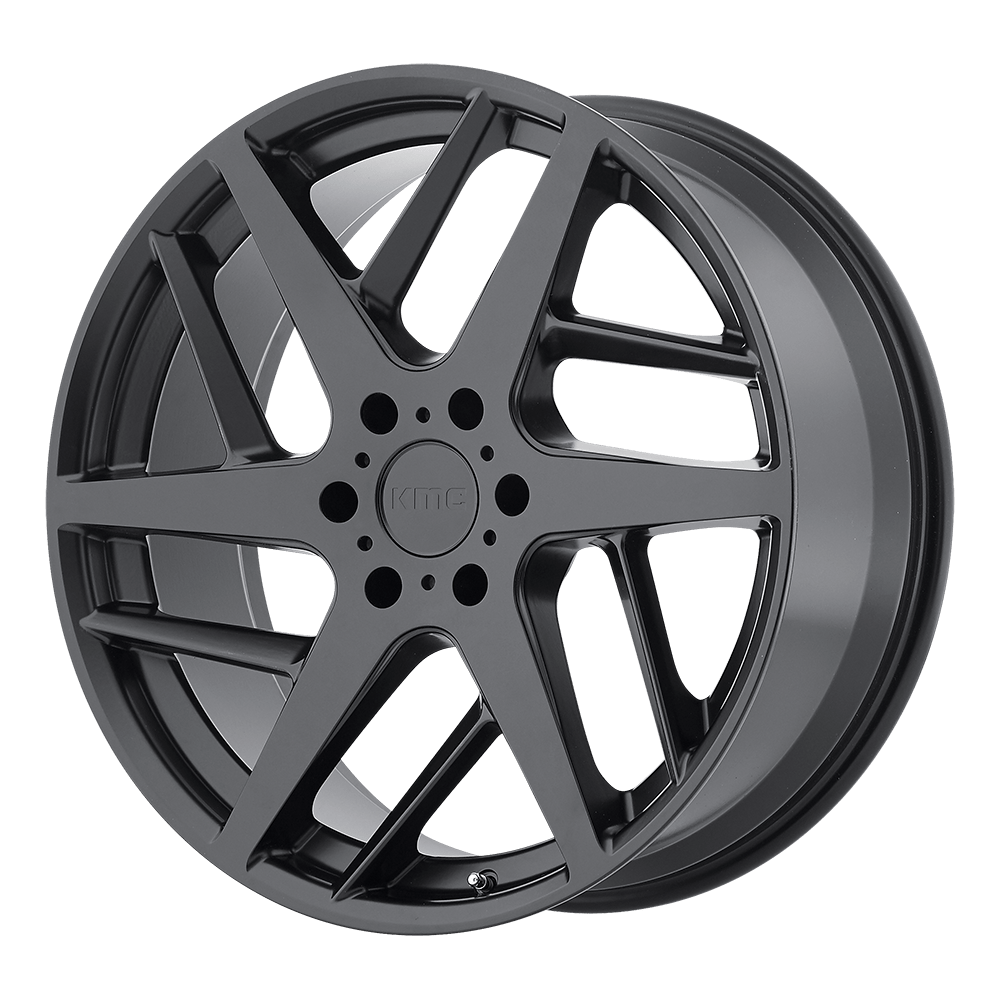 KMC KM699 TWO FACE 22X9 SATIN BLACK 5X5.0 - KM69922950735