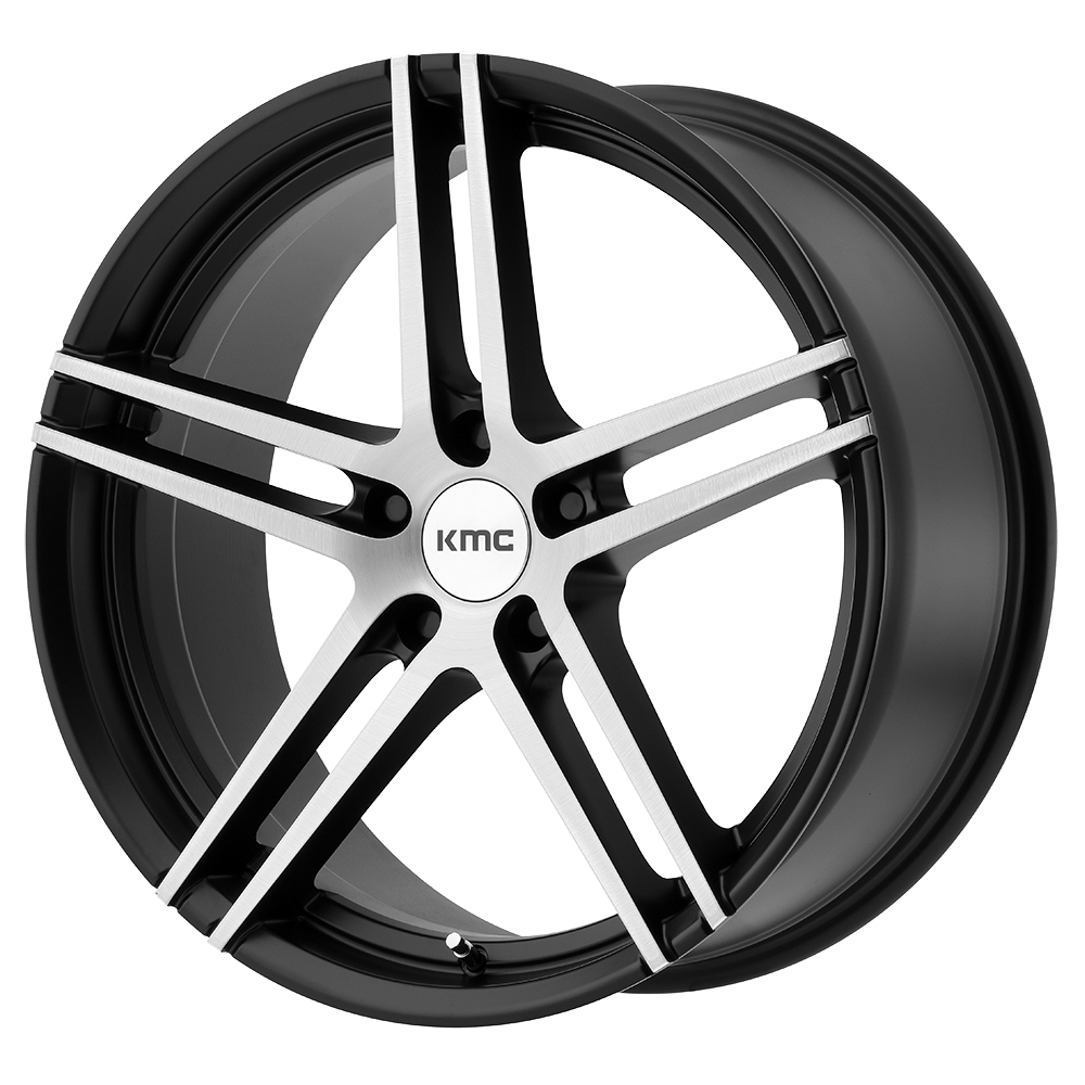 KMC KM703 MONOPHONIC 18X9.5 SATIN BLACK BRUSHED 5X112 - KM70389557335 KMC KM703 MONOPHONIC 18X9.5 SATIN BLACK BRUSHED 5X112 - KM70389557335