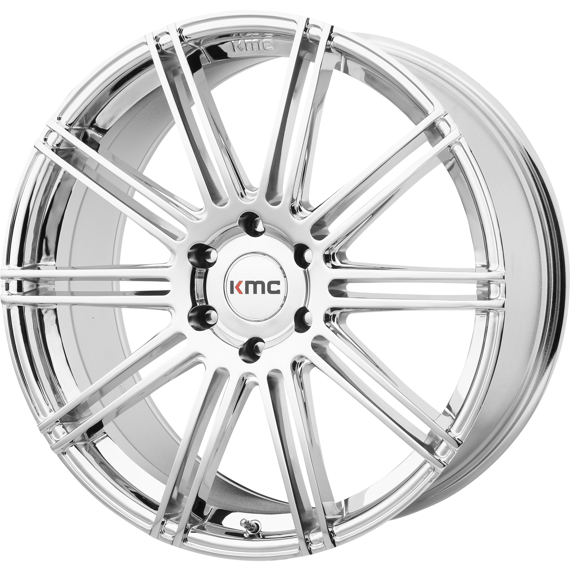 KMC KM707 CHANNEL 22X9.5 CHROME 5X120 - KM70722952230 KMC KM707 CHANNEL 22X9.5 CHROME 5X120 - KM70722952230