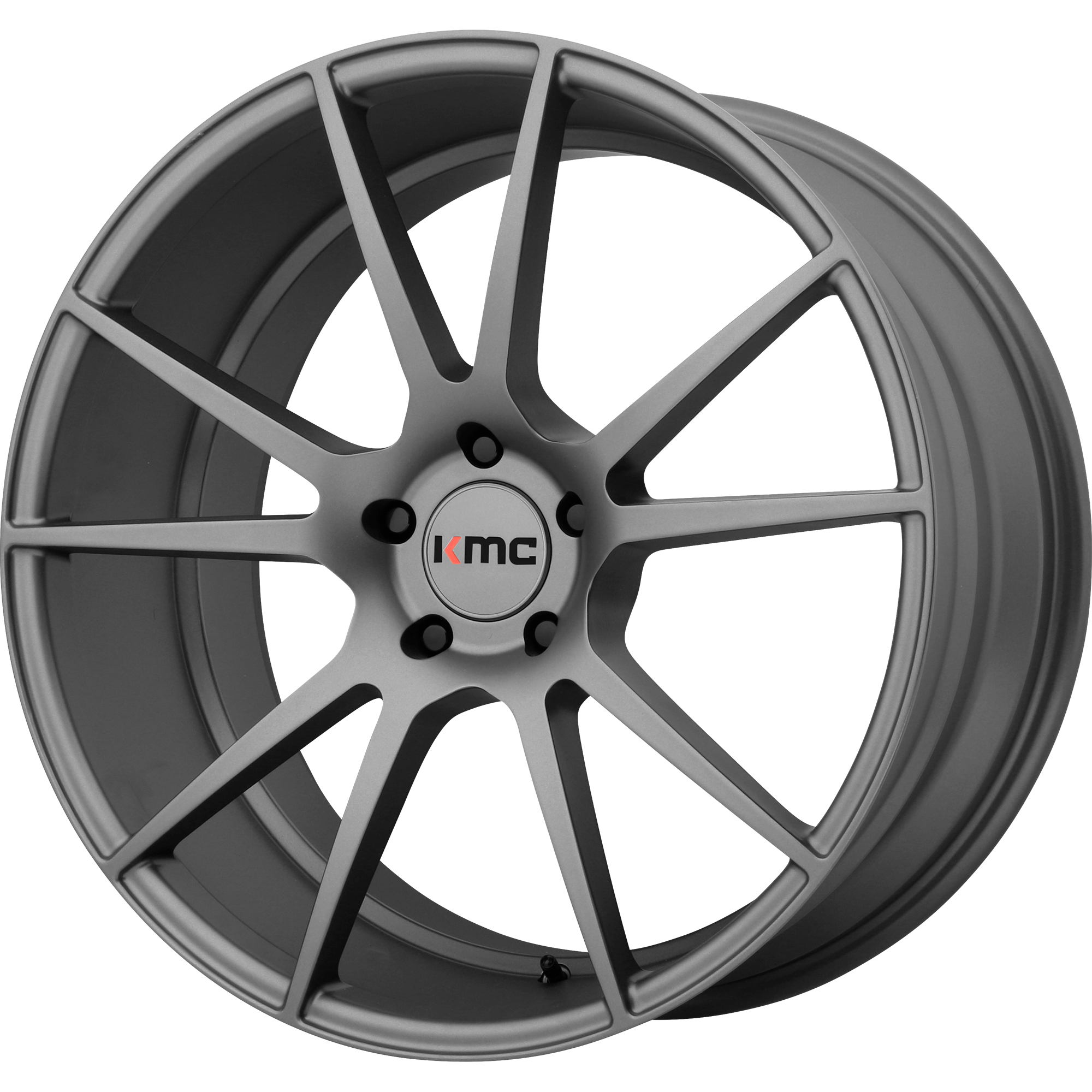 KMC KM709 FLUX 20X8.5 CHARCOAL 5X112 - KM70928557935