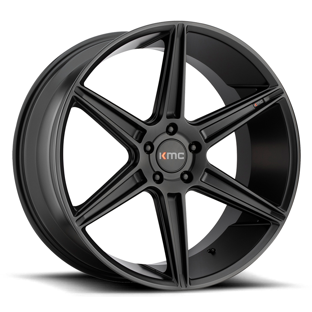KMC KM711 PRISM 20X9 SATIN BLACK 5X112 - KM71129057735
