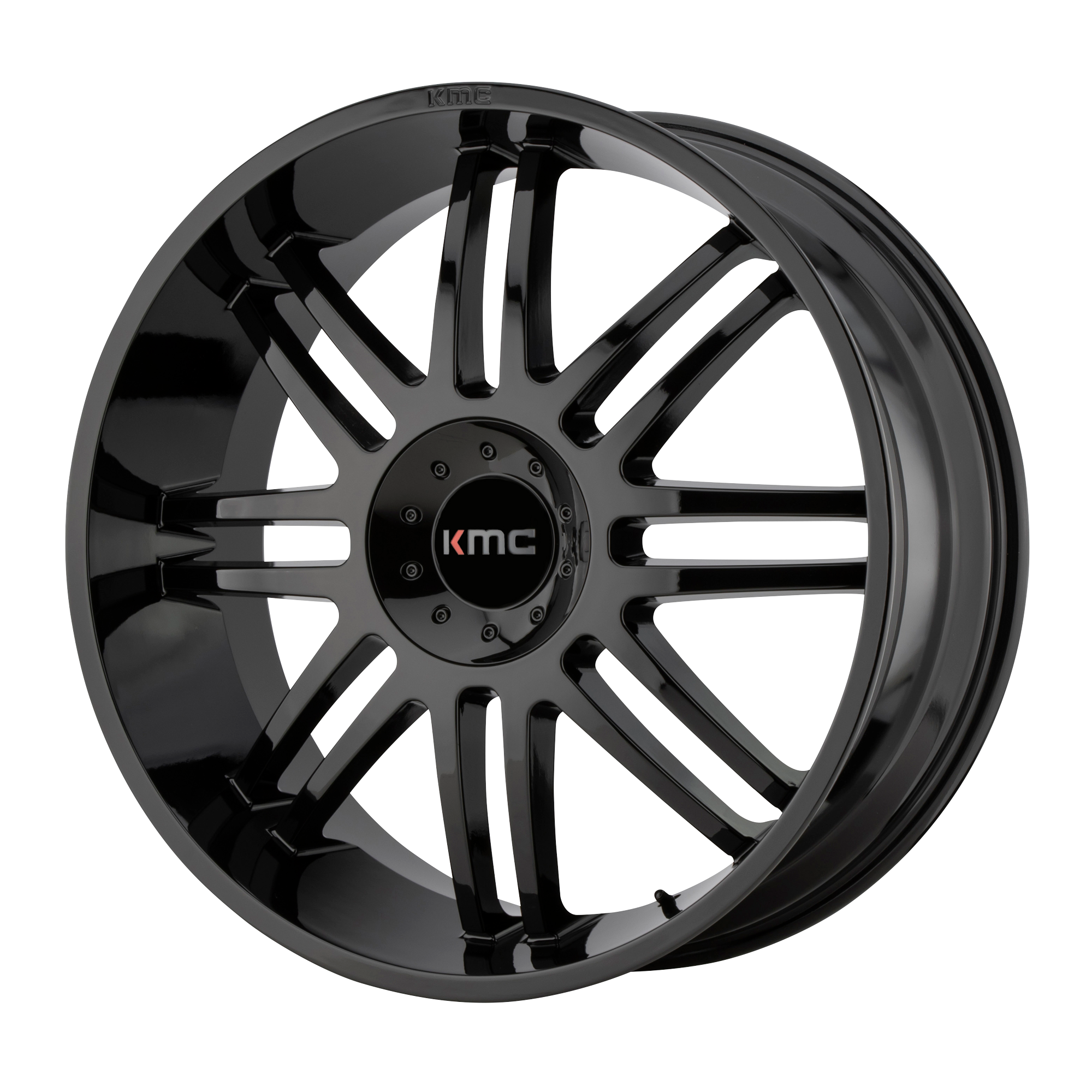 KMC KM714 REGULATOR 24X10 GLOSS BLACK BLANK - KM71424000330