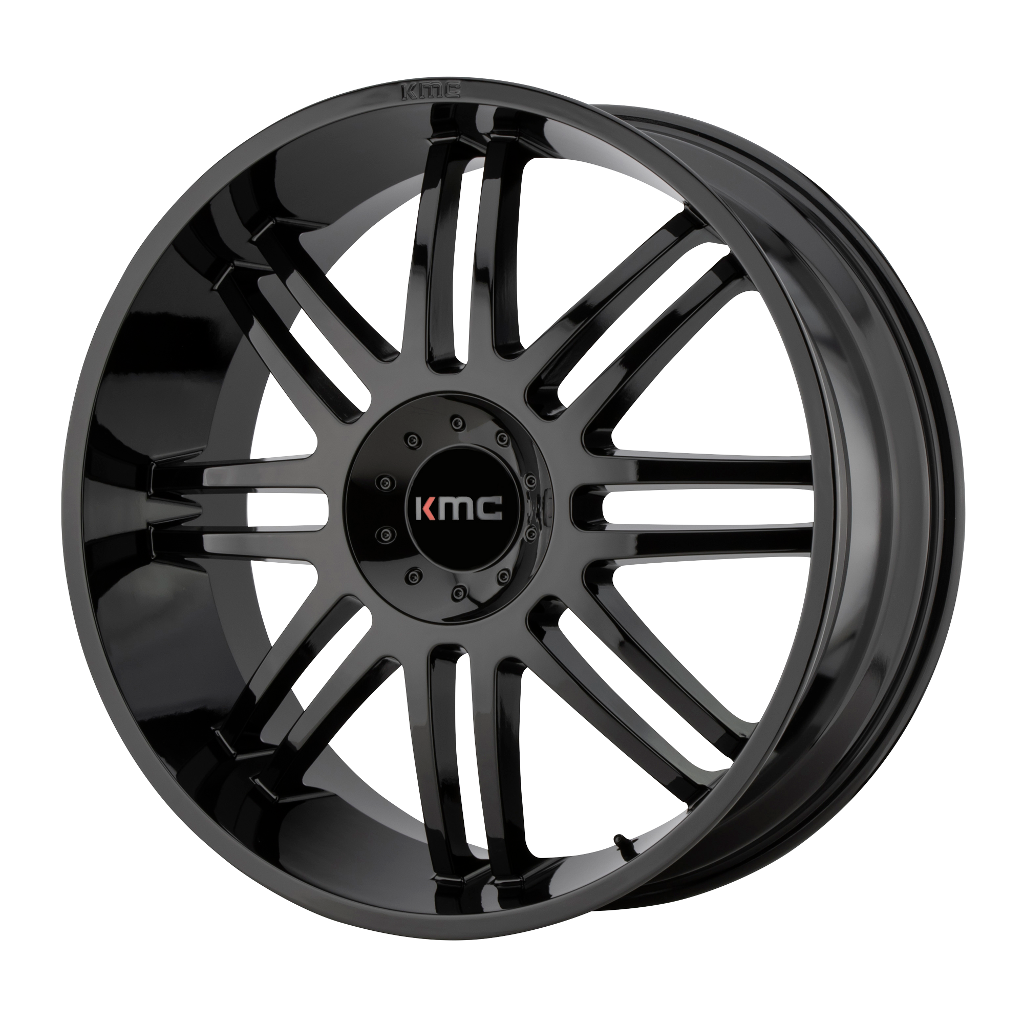 KMC KM714 REGULATOR 24X10 GLOSS BLACK 6X135/5.5 - KM71424066330