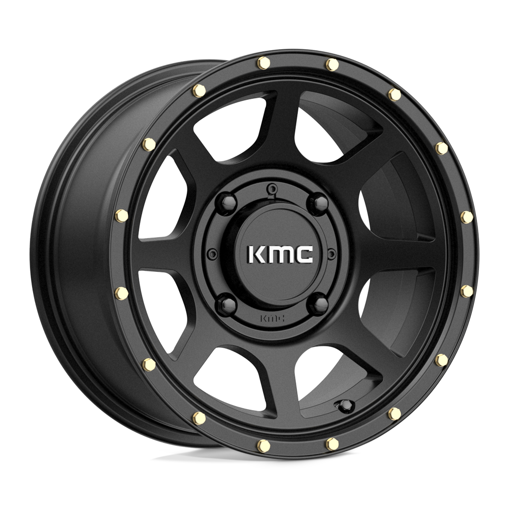 KMC Powersports KS134 ADDICT 2 14X7 SATIN BLACK 4X156 - KS13447044710