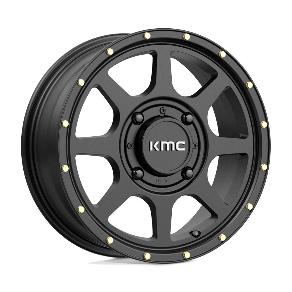 KMC Powersports KS134 ADDICT 2 15X6 SATIN BLACK 4X137 - KS13456048738