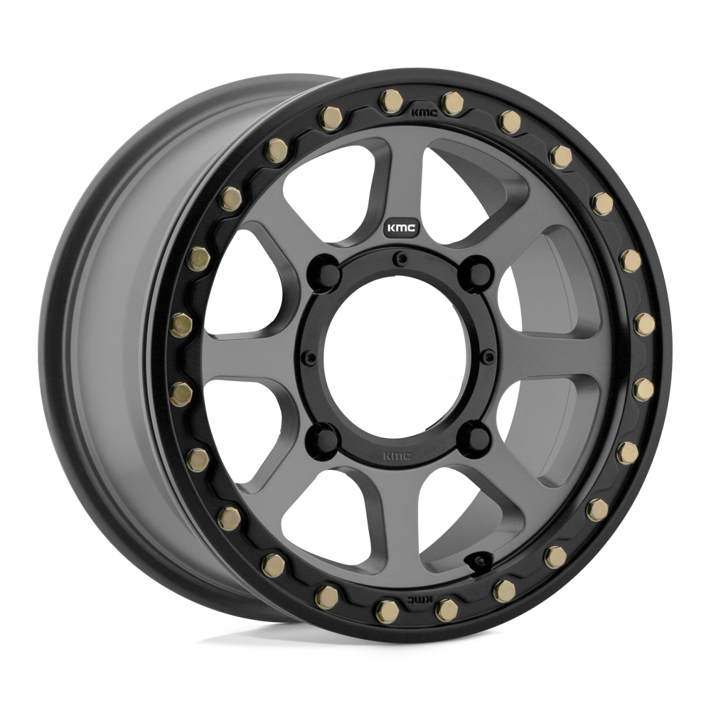 KMC Powersports KS234 ADDICT 2 BEADLOCK 14X7 SATIN GRAY 4X137 - KS23447048438 KMC Powersports KS234 ADDICT 2 BEADLOCK 14X7 SATIN GRAY 4X137 - KS23447048438