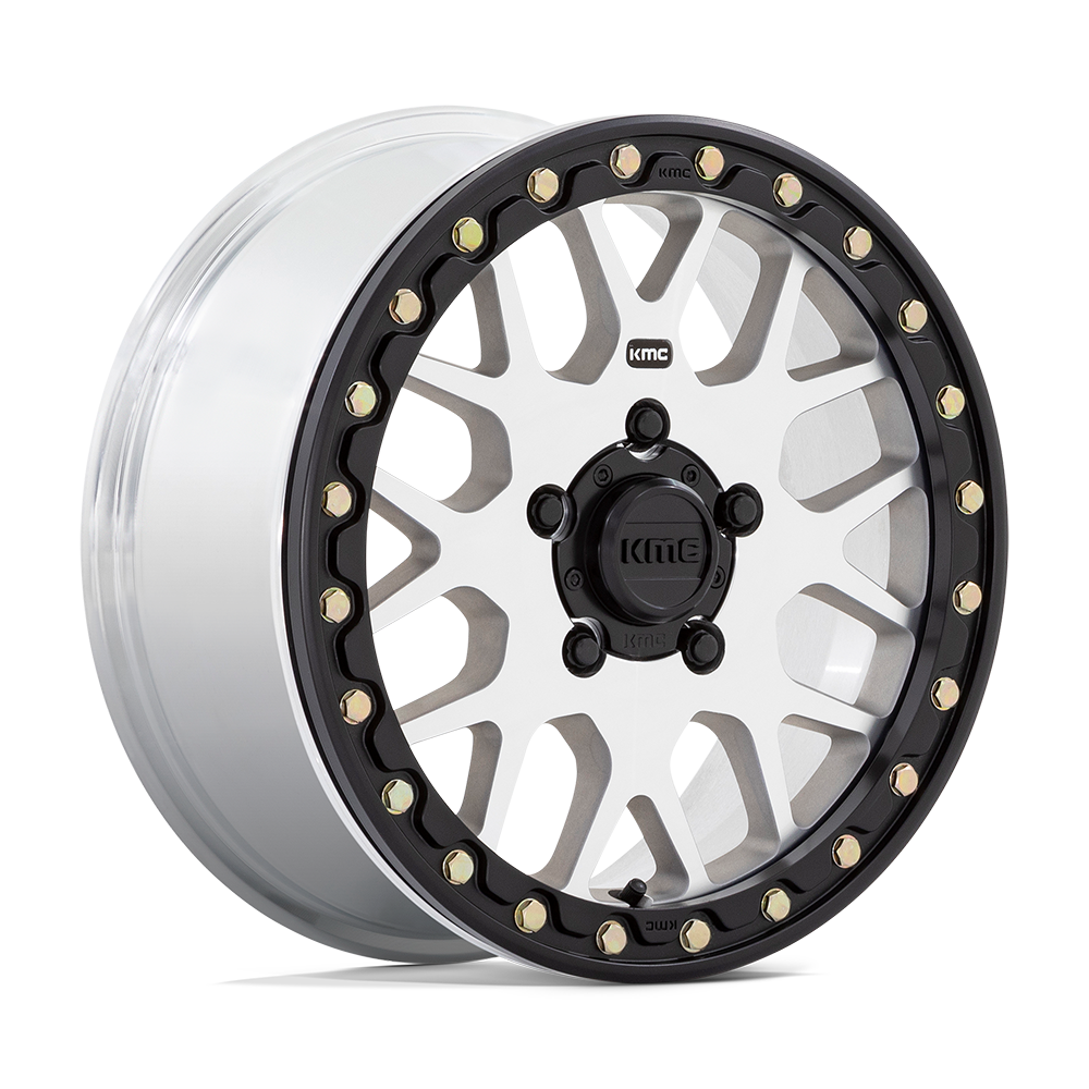 KMC Powersports KS235 GRENADE BEADLOCK 15X6 MACHINED 5X4.5 - KS23556012538 KMC Powersports KS235 GRENADE BEADLOCK 15X6 MACHINED 5X4.5 - KS23556012538