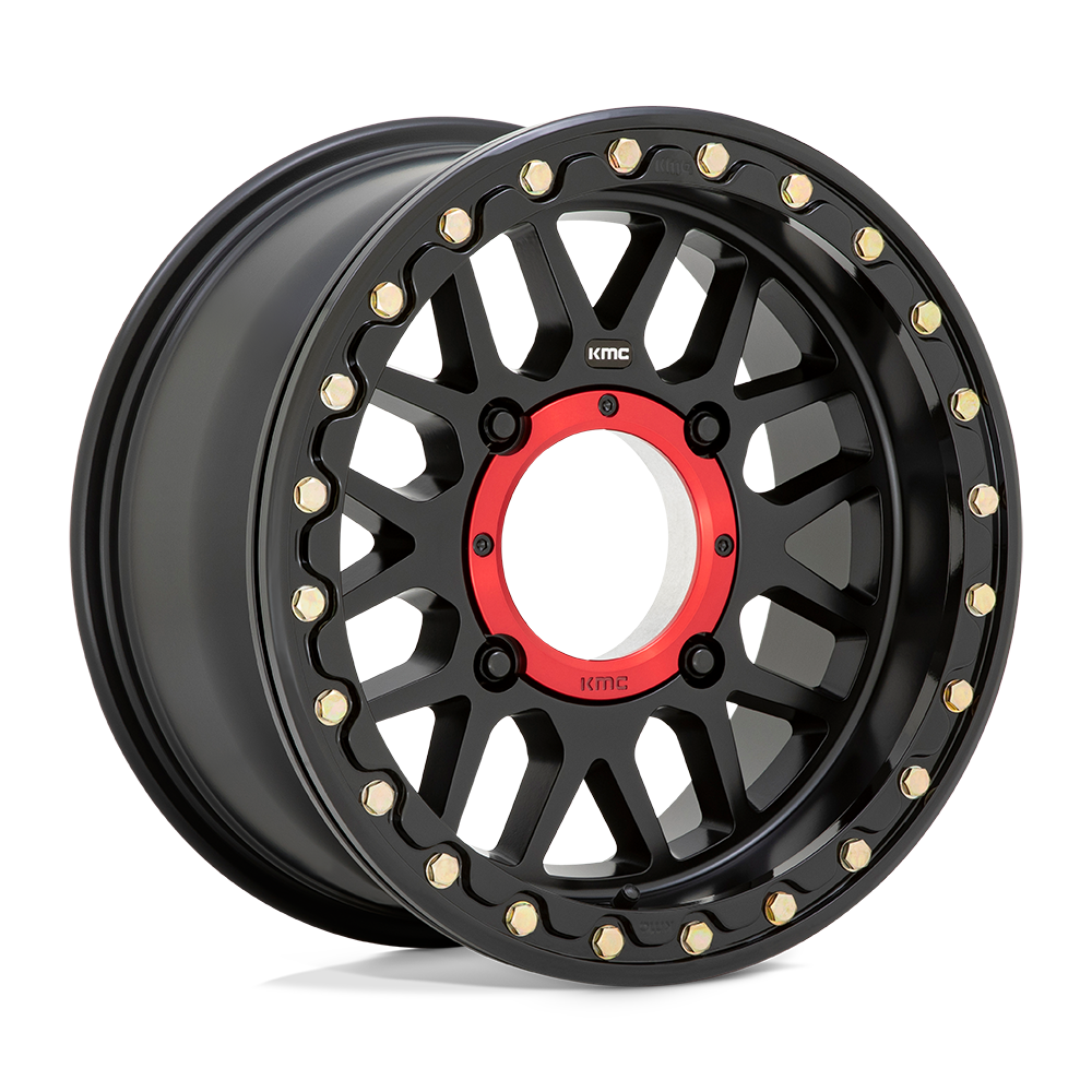 KMC Powersports KS235 GRENADE BEADLOCK 15X7 SATIN BLACK 4X156 - KS23557044710 KMC Powersports KS235 GRENADE BEADLOCK 15X7 SATIN BLACK 4X156 - KS23557044710