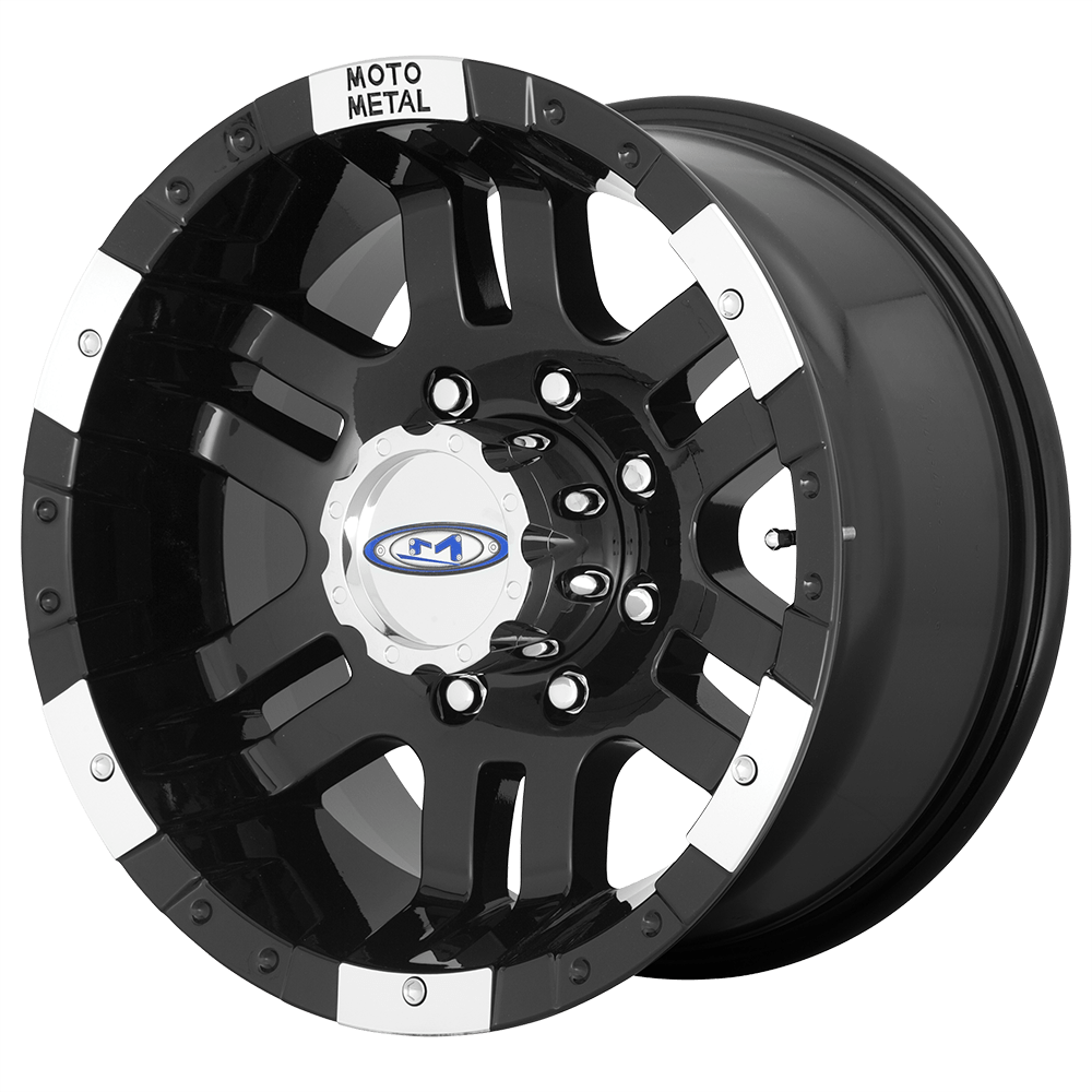 Moto Metal MO951 16X9 GLOSS BLACK MACHINED 6X5.5 - MO9516960312 Moto Metal MO951 16X9 GLOSS BLACK MACHINED 6X5.5 - MO9516960312