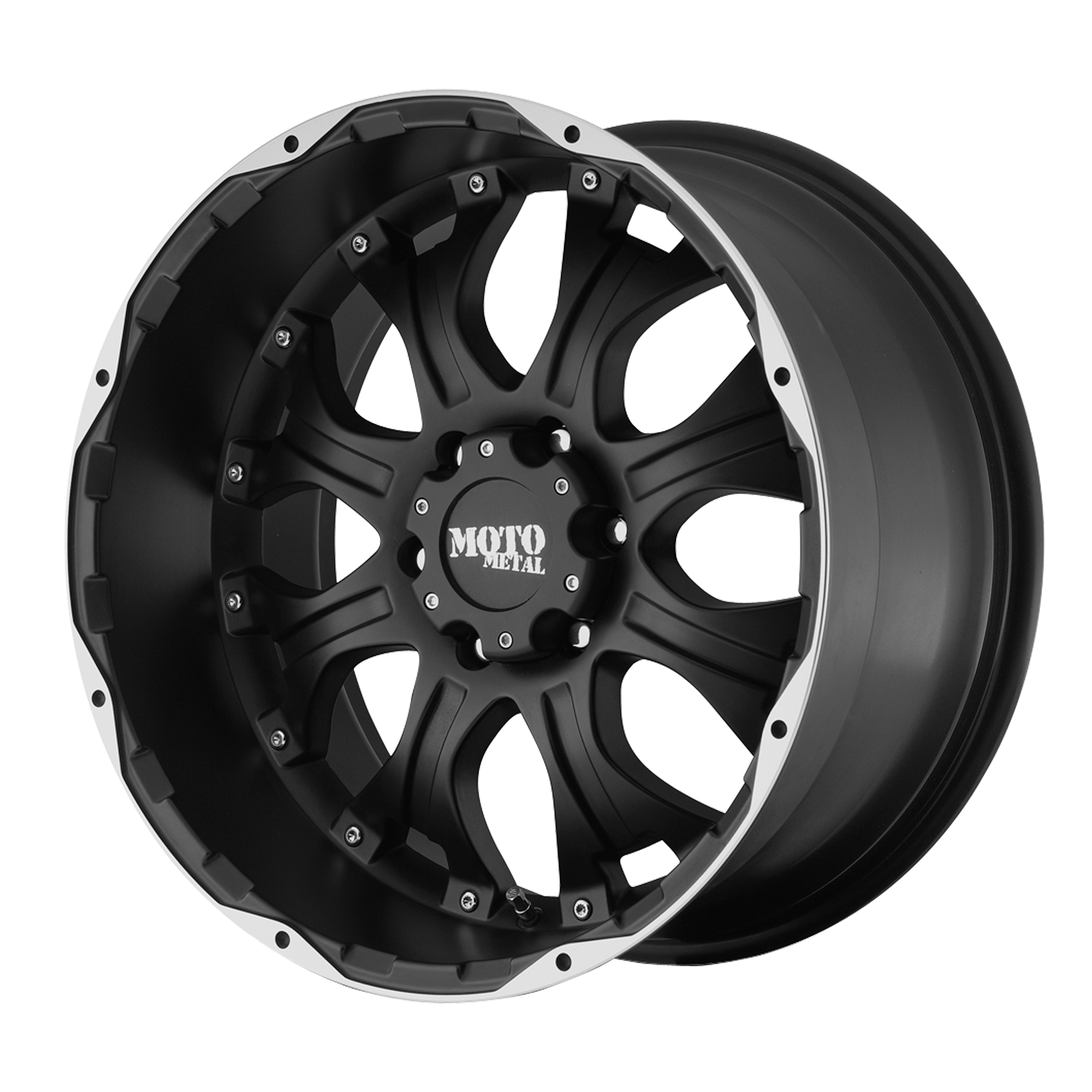 Moto Metal MO959 20X9 MATTE BLACK MACHINED 6X5.5 - MO95929068718