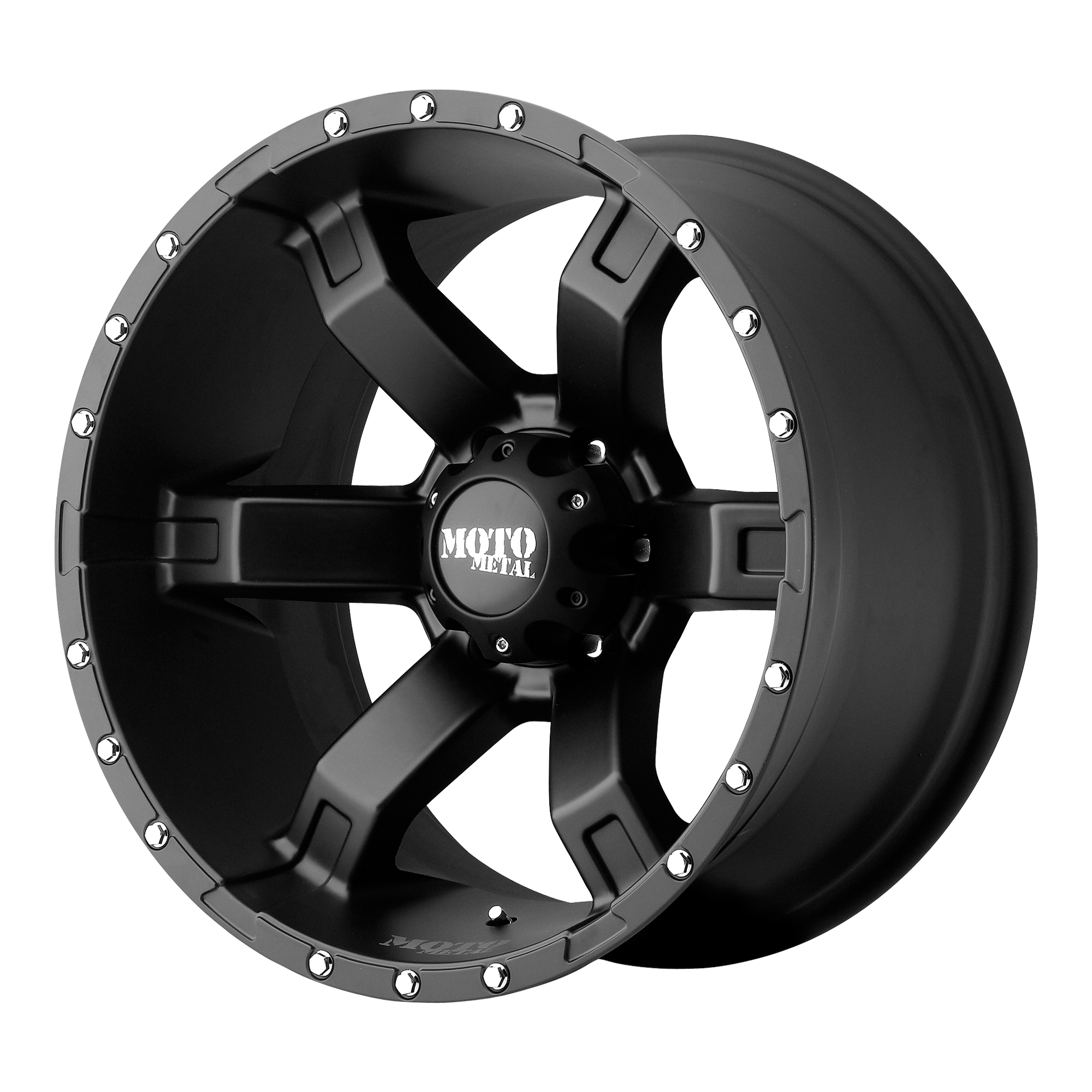 Moto Metal MO967 22X10 SATIN BLACK WITH CLEARCOAT 6X135 - MO96722063724N