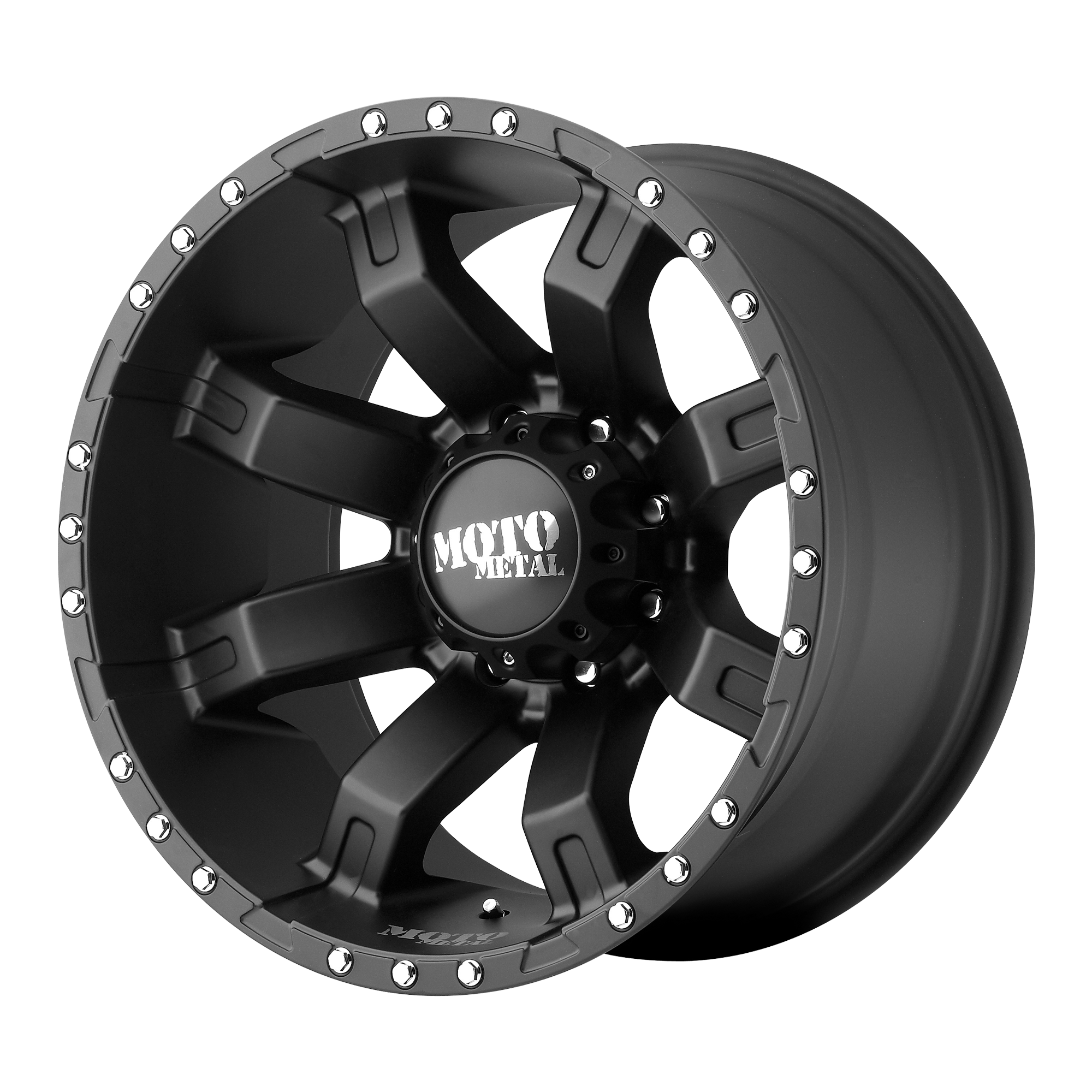 Moto Metal MO968 20X12 SATIN BLACK WITH CLEARCOAT 8X180 - MO96821288744N Moto Metal MO968 20X12 SATIN BLACK WITH CLEARCOAT 8X180 - MO96821288744N