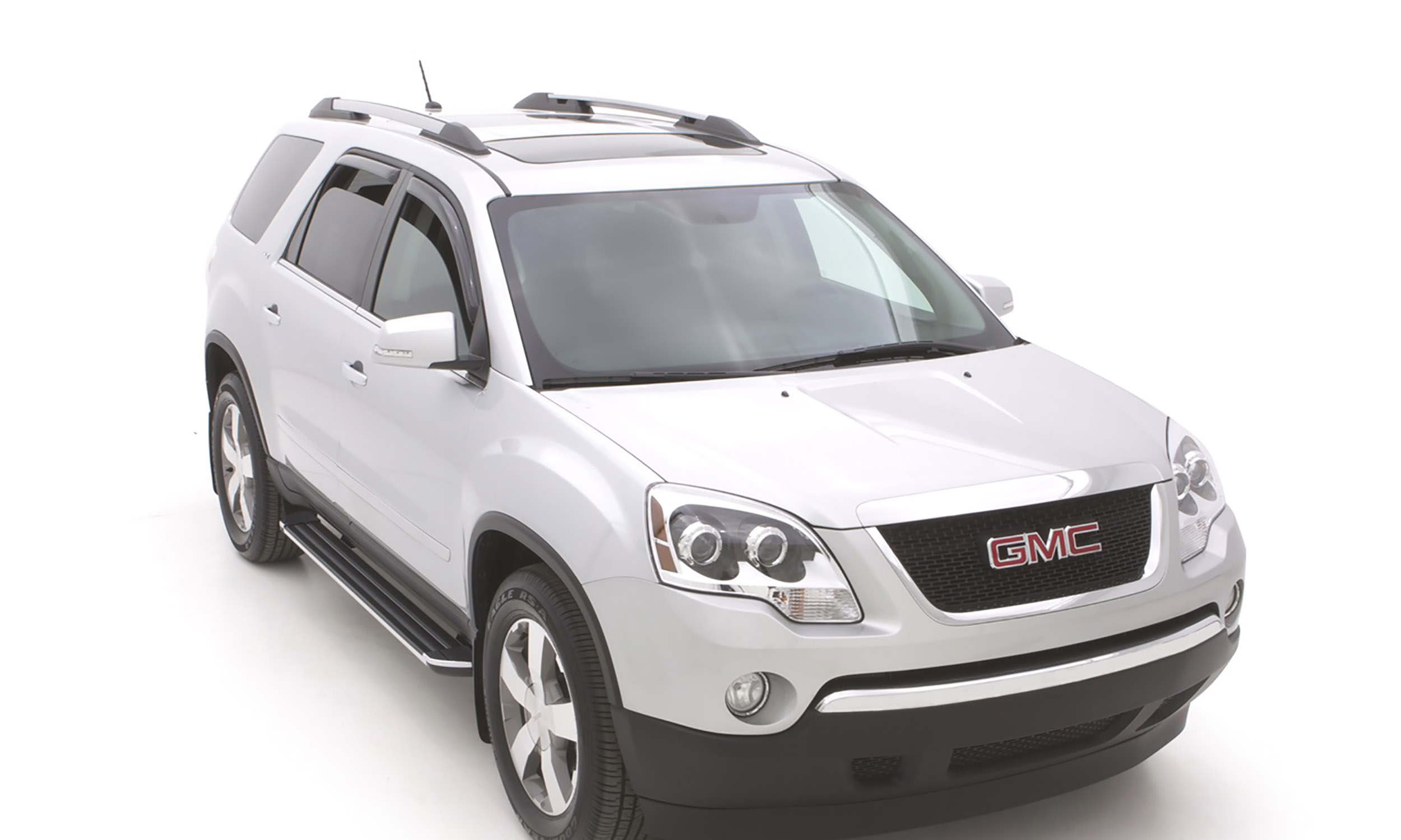 Lund 184632 Ventvisor Elite Side Window Deflectors, 4-Piece Set for 2007-2016 GMC Acadia; 2017-2018 Acadia Limited-184632