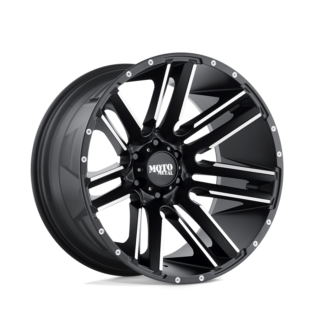Moto Metal MO978 RAZOR 18X9 SATIN BLACK MACHINED 6X120 - MO97889077518 Moto Metal MO978 RAZOR 18X9 SATIN BLACK MACHINED 6X120 - MO97889077518