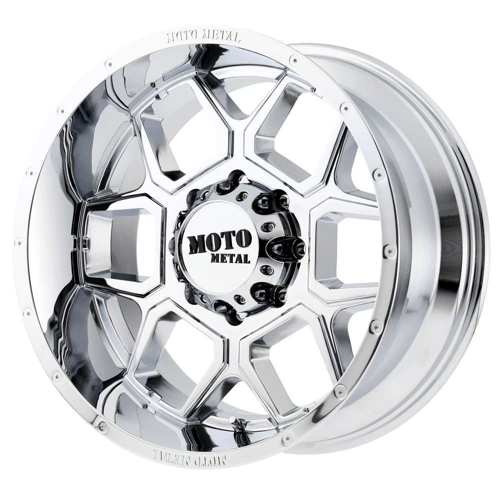 Moto Metal MO981 SPADE 20X12 CHROME 8X6.5 - MO98121280244N