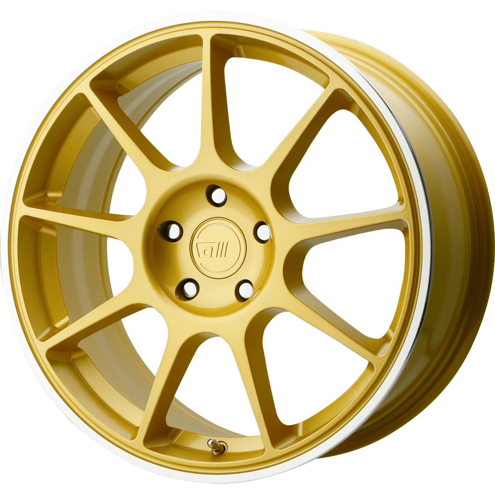 Motegi MR138 17X7 GOLD MACHINED LIP 5X112 - MR13877057638