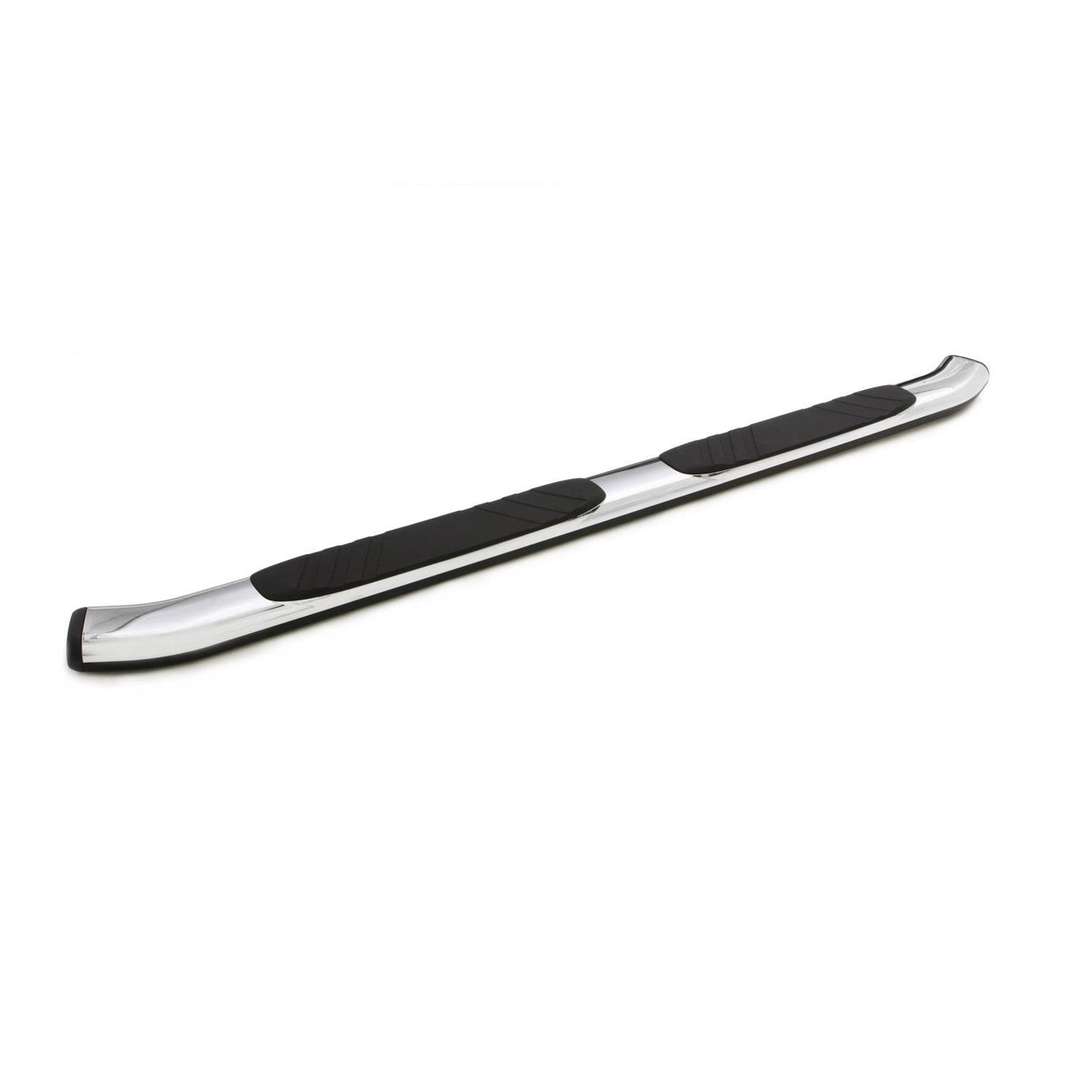 Lund 22858739 Chrome 5 Inch Oval Bent Nerf Bars for 2015-2018 Silverado/Sierra 1500, 2500HD, 3500HD Crew Cab; Diesel-22858739