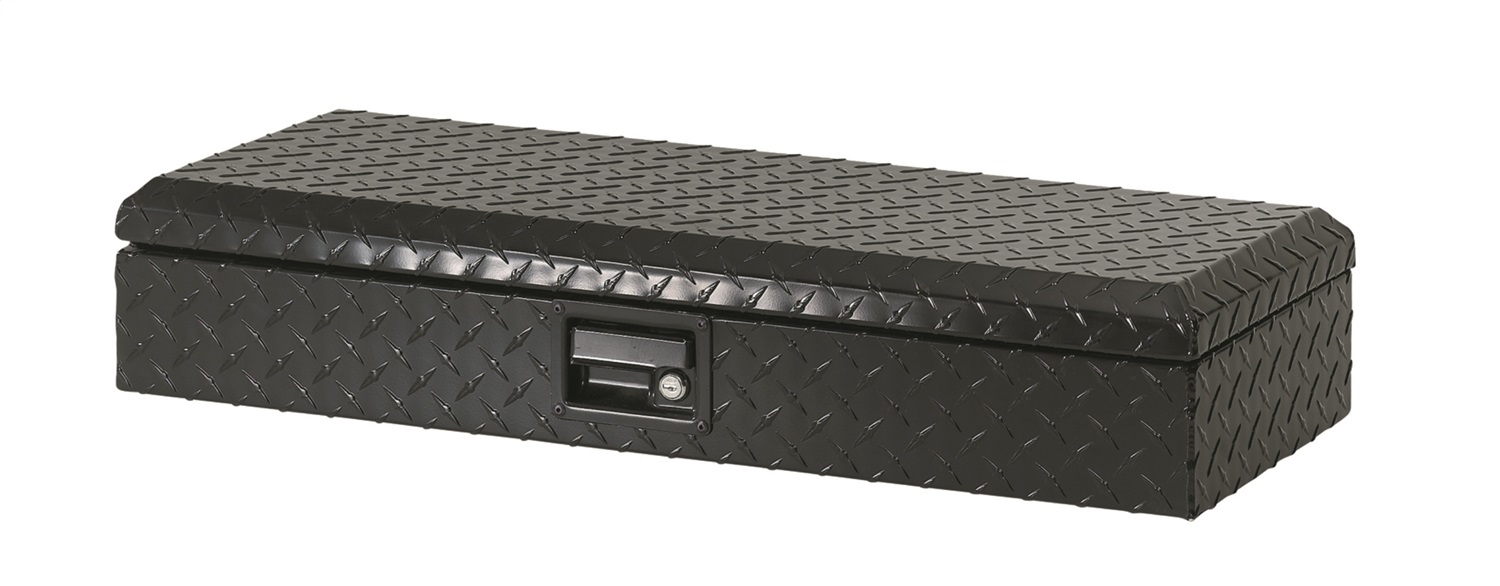 Lund 288273BK 36-Inch ATV Storage Box, Black Aluminum-288273BK