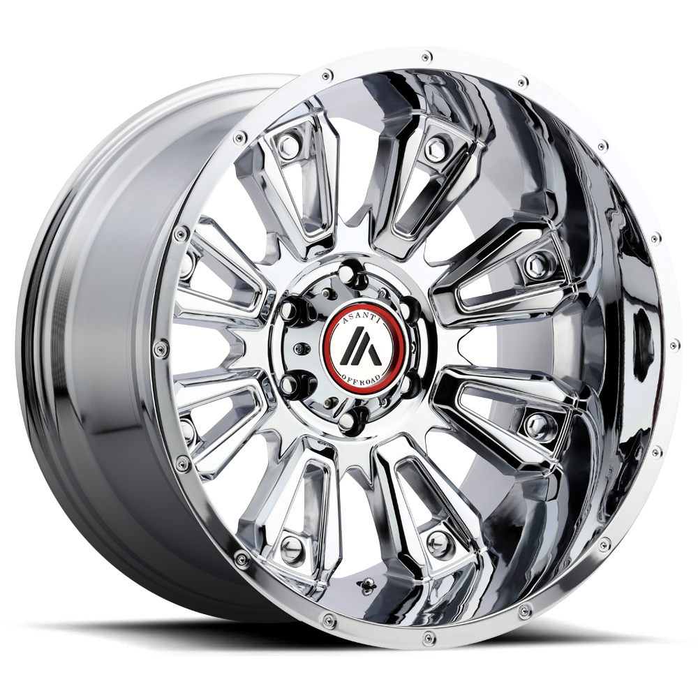 Asanti Off Road AB808 BLACKHAWK 20X9 CHROME 6X5.5 - AB808-20906818CH