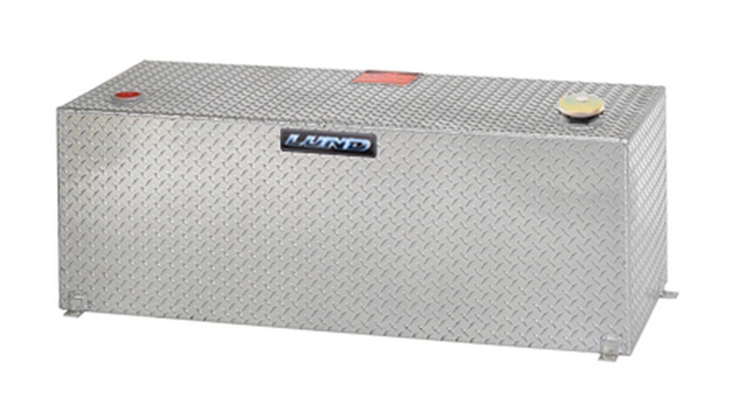 Lund 3198 98 Gallon Rectangular Storage Tank, Brite Aluminum-3198