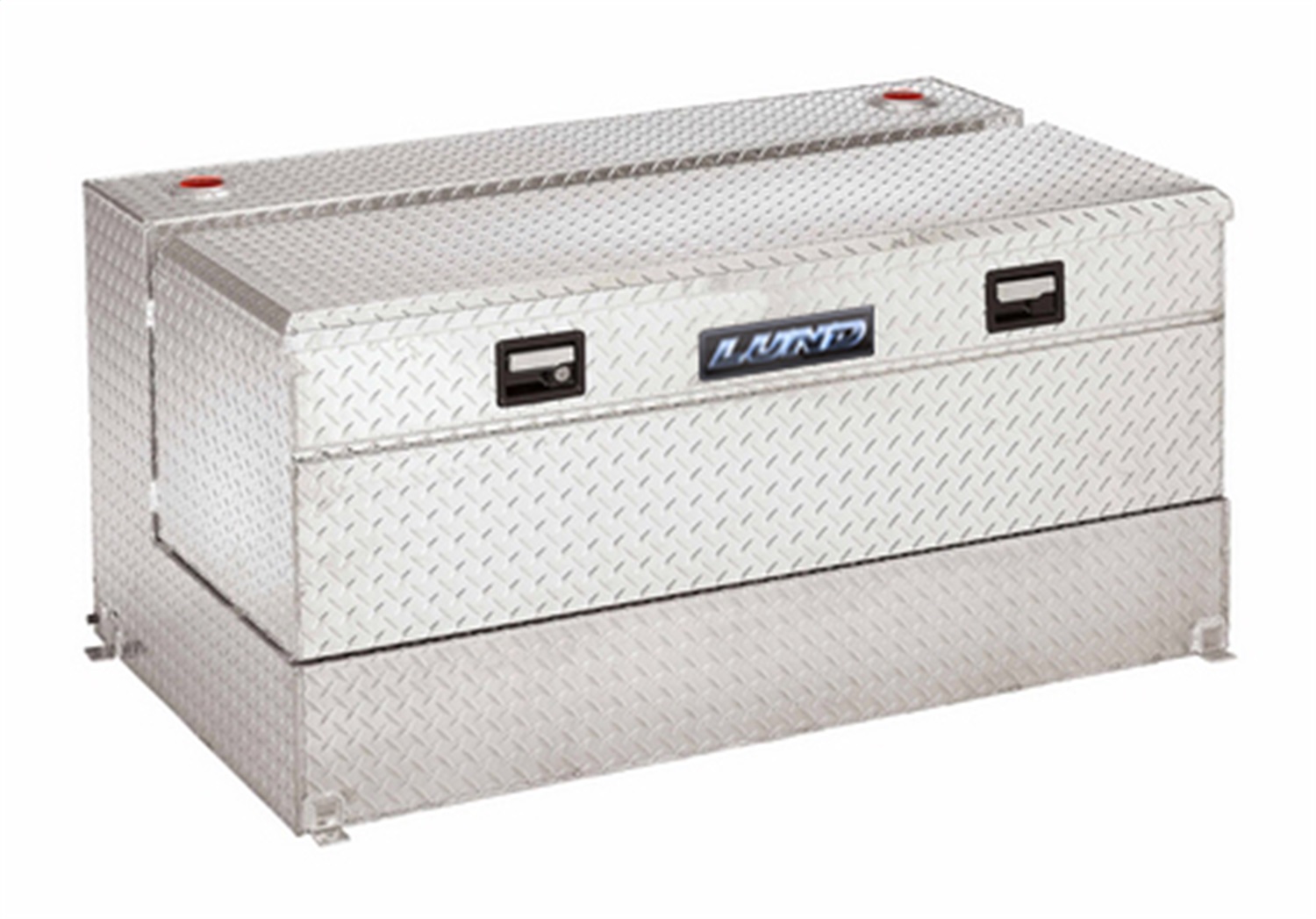 Lund 3290 80 Gallon L-Shaped 48-Inch Box Combo Tank, Brite Aluminum-3290