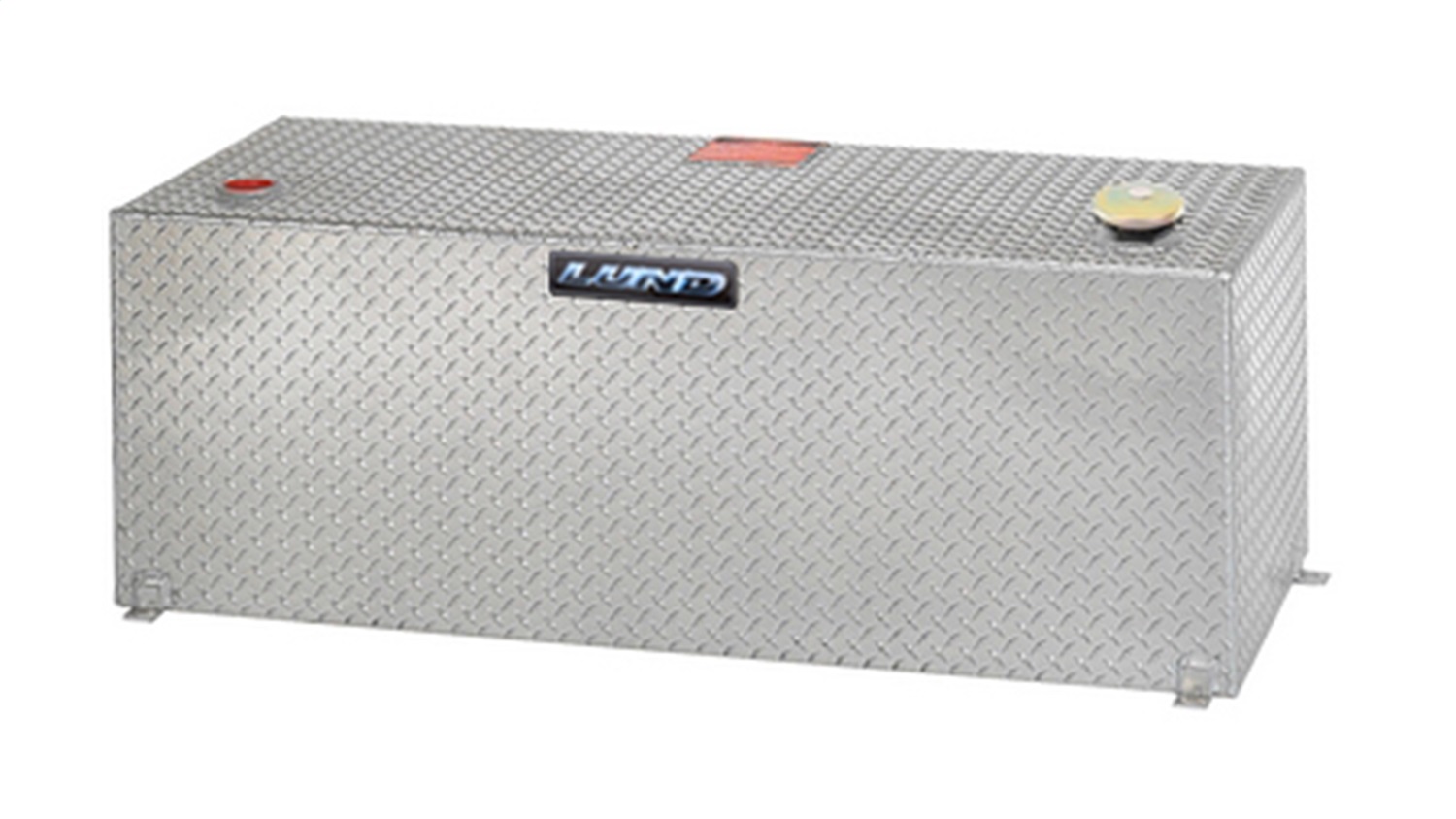 Lund 3350 50 Gallon Vertical Liquid Storage Tank, Brite Aluminum-3350