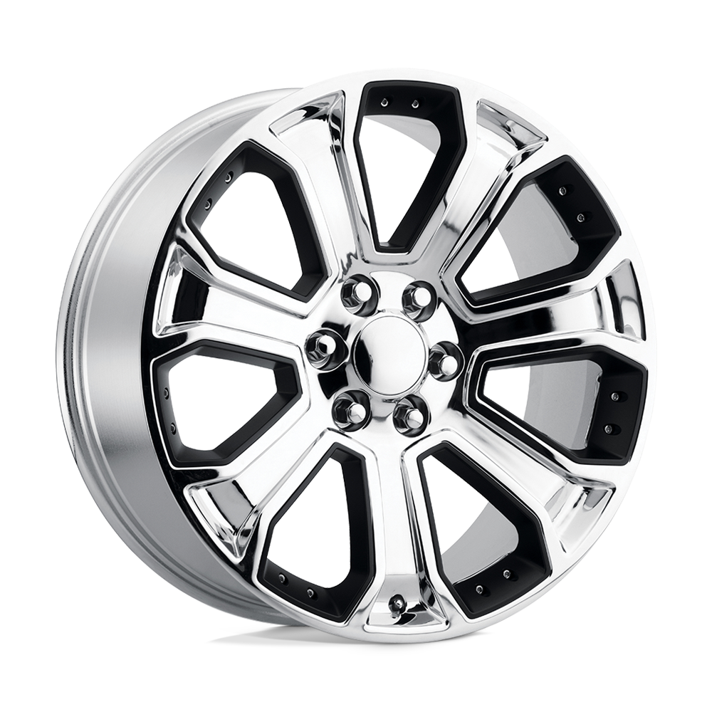 Performance Replicas PR113 22X9 CHROME WITH MATTE BLACK ACCENTS 6X5.5 - 113CM-2295824