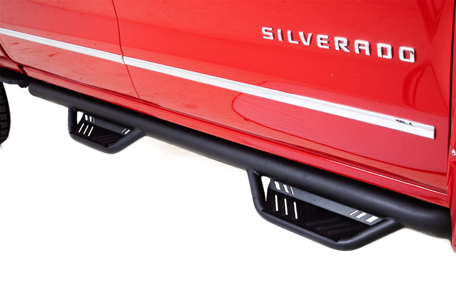 Lund 34641461 Black Steel Terrain HX Step Nerf Bars for 1999-2016 Ford F-250/F-350 Super Duty Extended Cab-34641461