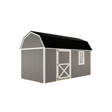 High-Quality 8x16 Lofted Barn with LP Smart Side and Metal Roof