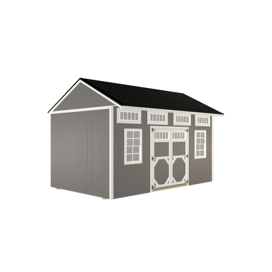 Durable 10x16 Garden Shed High Rock with LP Smart Side and Metal