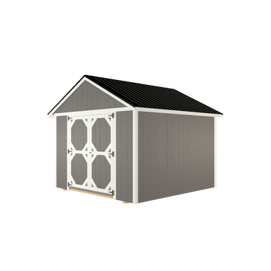 Durable 10x10 Tool Shed with LP Smart Side and Metal Roof - 800 L