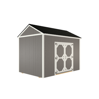 Durable 8x12 Utility with LP Smart Side and Metal Roof - 806 C