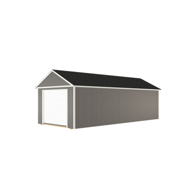 12x28 Utlity Garage with LP Smart Side and Shingle Roof - 811 L