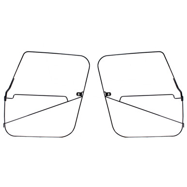 Soft Top Full Door Frames; 76-86 Jeep CJ7-13715.80 - Leonard USA