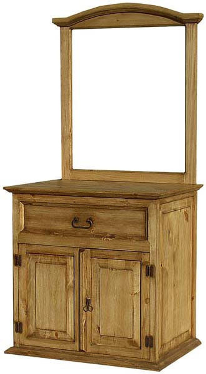 Distressed Bathroom Cabinets - French - bathroom - Woodlands Lifestyles &  Homes