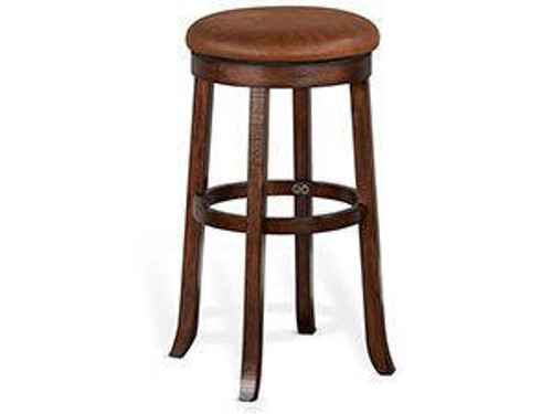 San Carlos Imports Durango Round Swivel Barstool 24" & 30" 