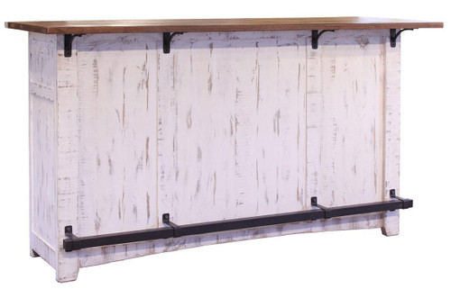 San Carlos Imports Puebla Rustic White Wash Bar 