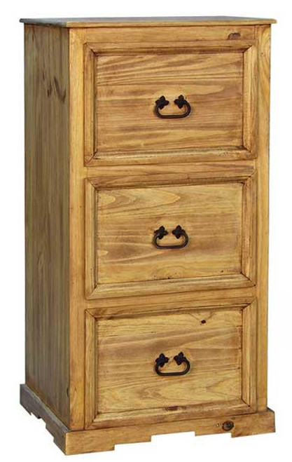 Santa Rita Rustic Collection Santa Rita Rustic 3 Drawer File Cabinet 