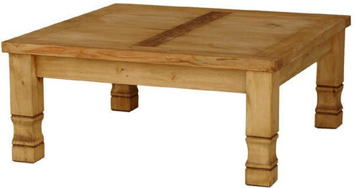 Zespi Sonora Rustic Square Coffee Table 