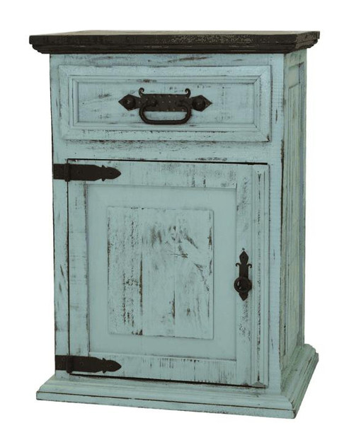 Turquoise Night Stand